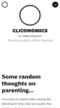 Mobile Screenshot of cliconomics.com